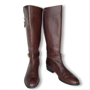 Lauren Ralph Lauren Brown Heeled Boots